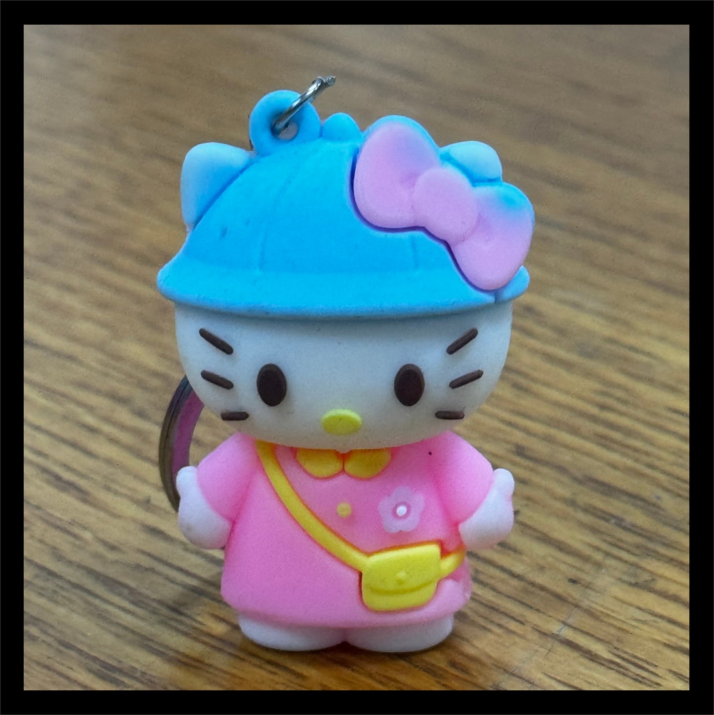 Hello Kitty Rubber Keyring