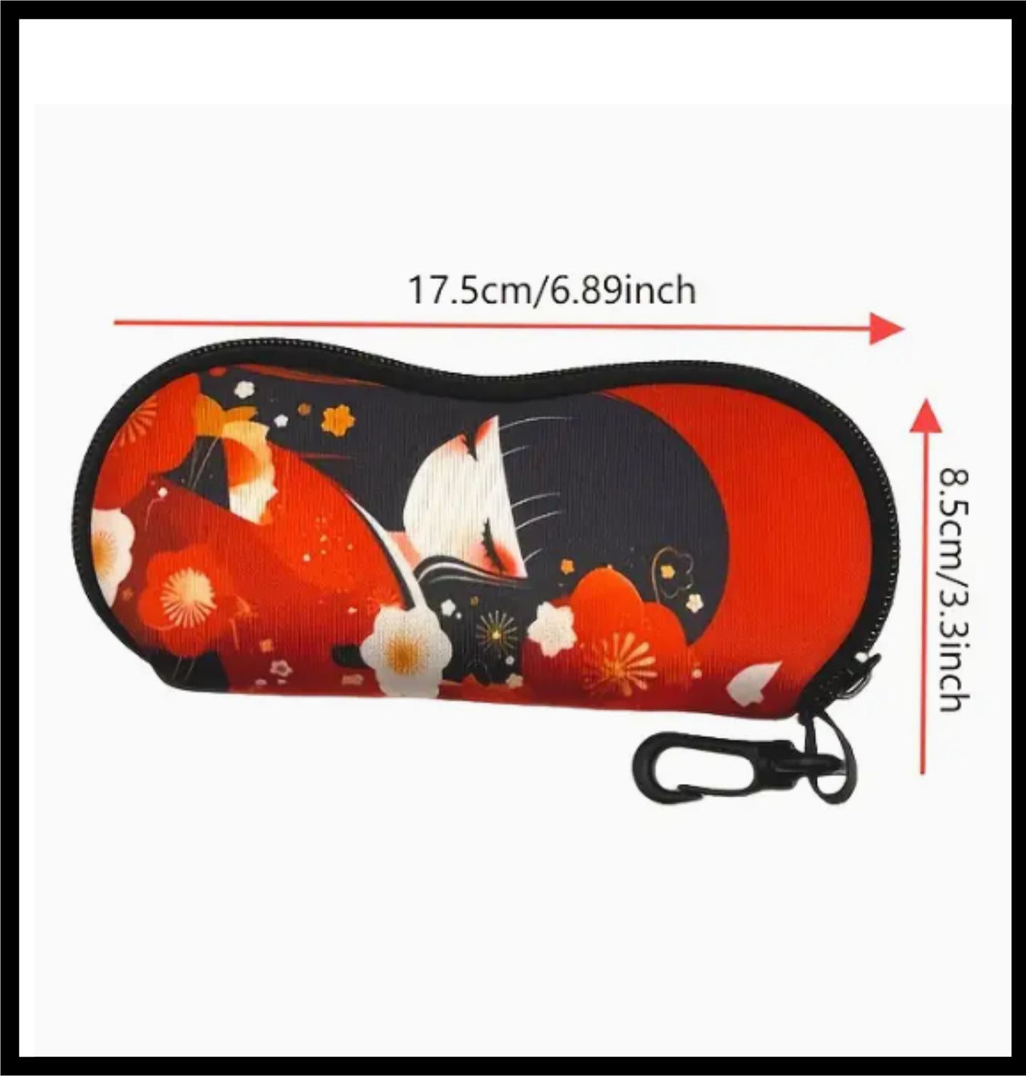 Kokeshi Glasses Case