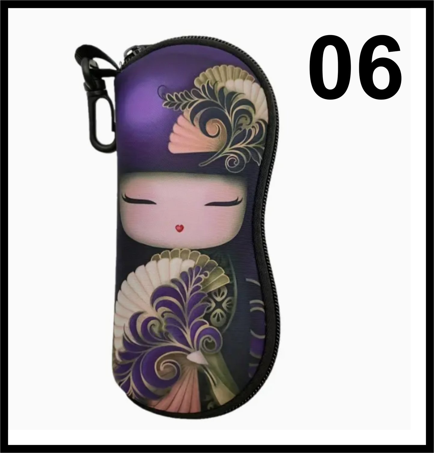 Kokeshi Glasses Case