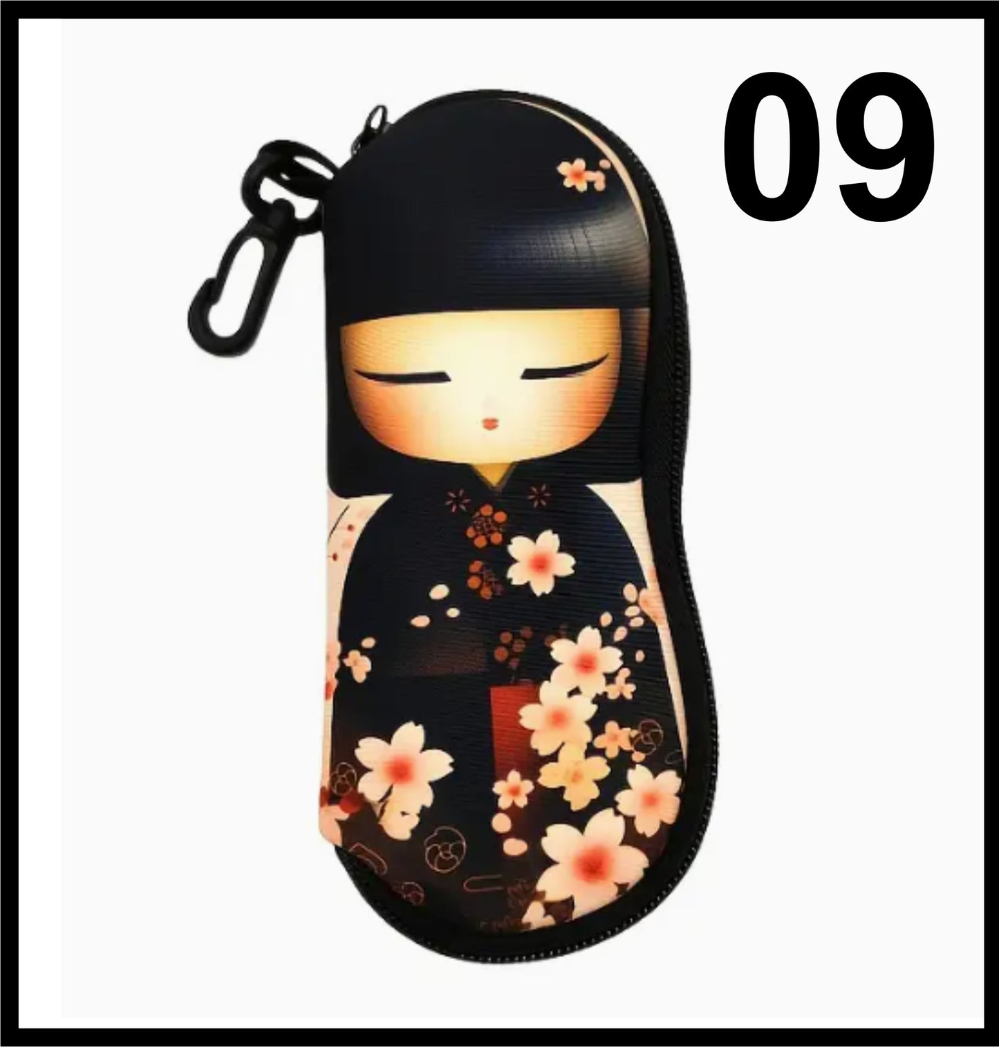 Kokeshi Glasses Case