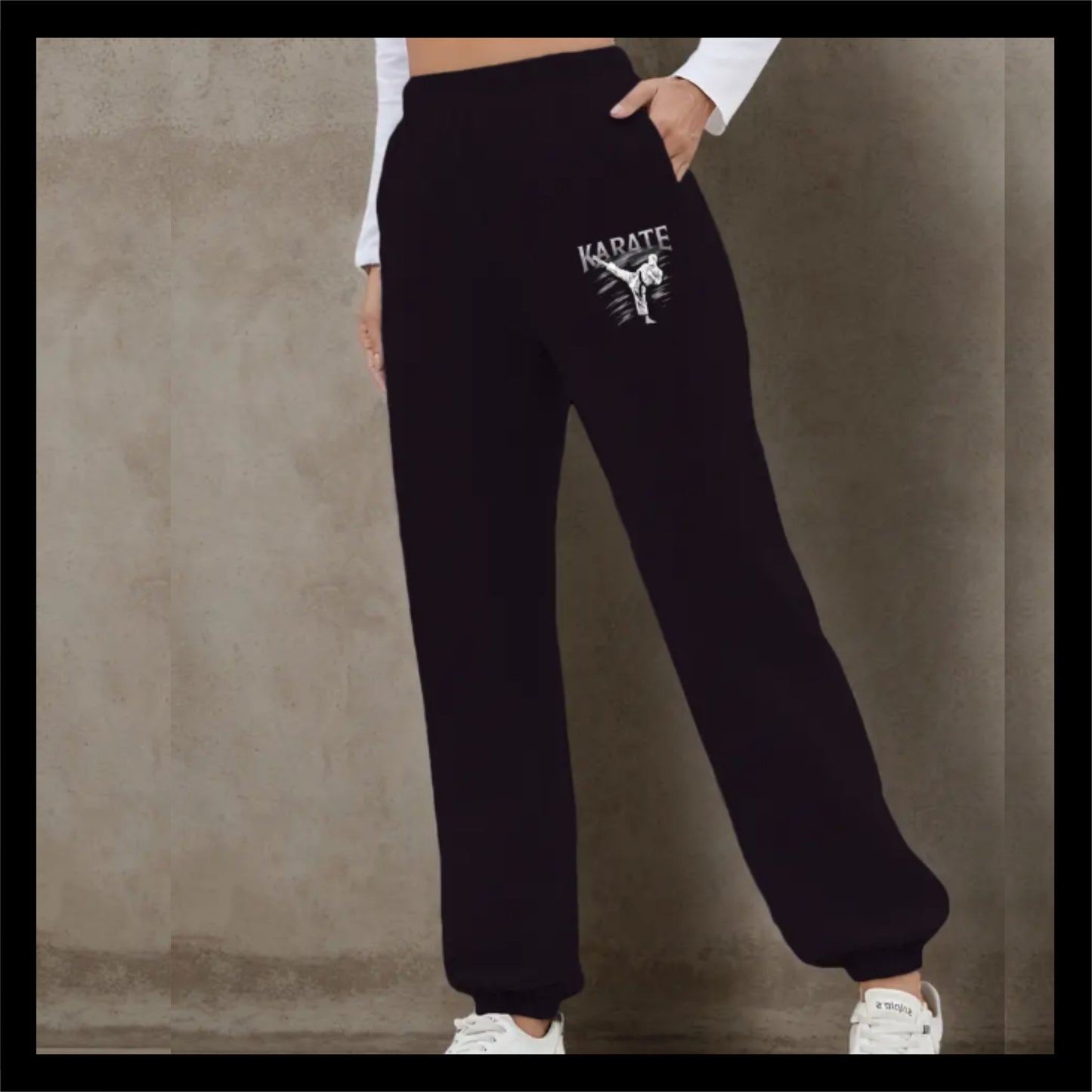Ladies Karate Theme Pants - BOT008