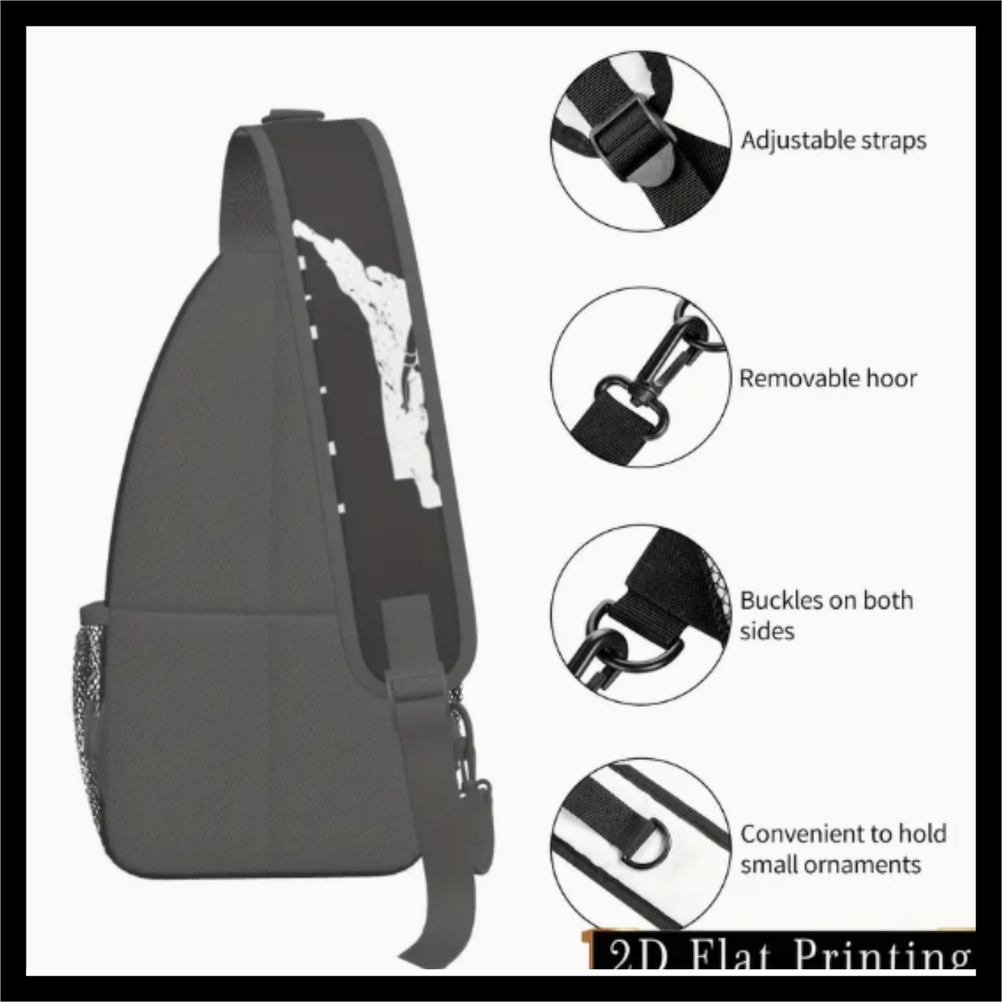 Chest Travel Bag - Karate - OB019