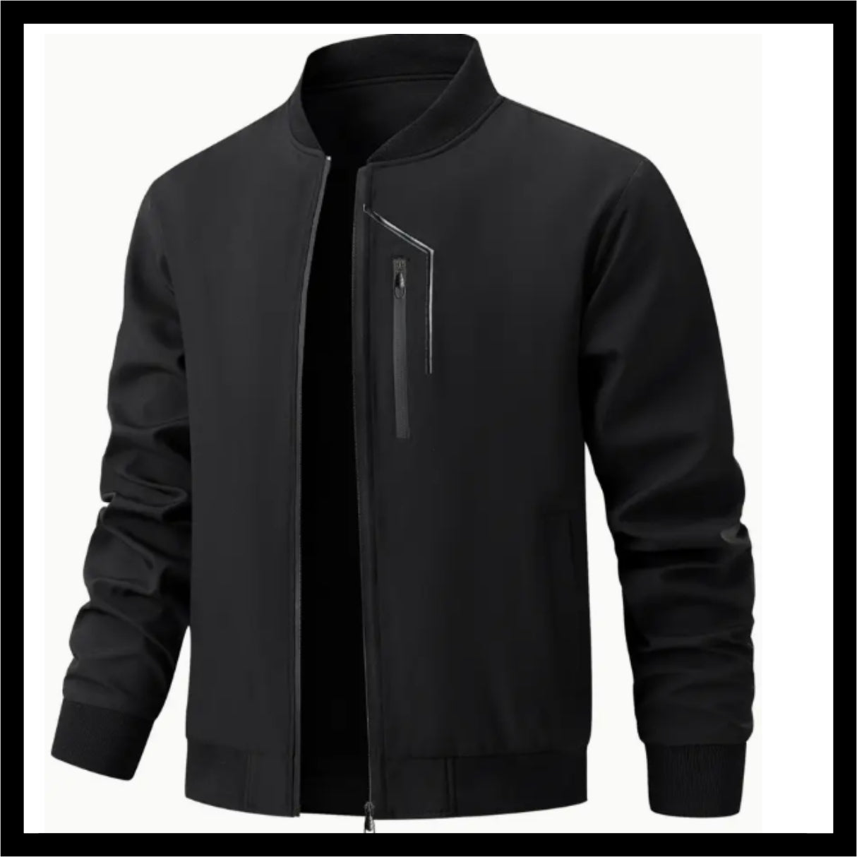 Mens JKA Branded Bomber Jacket J018