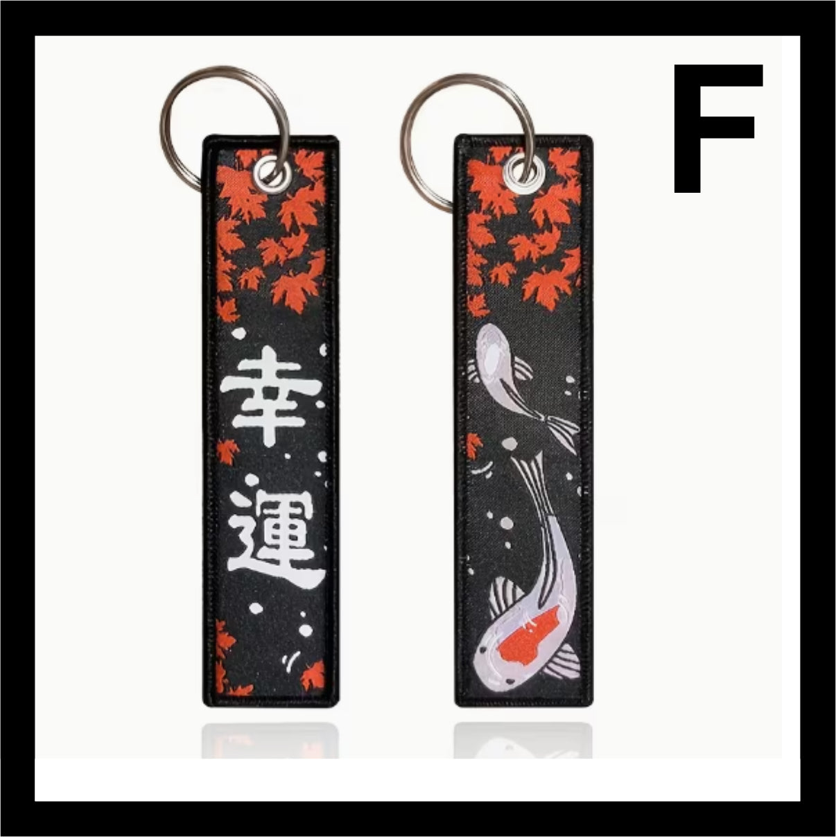 Woven Lanyard Keyholder K018
