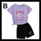 Girls TShirt & Shorts/Pants Combo TS303