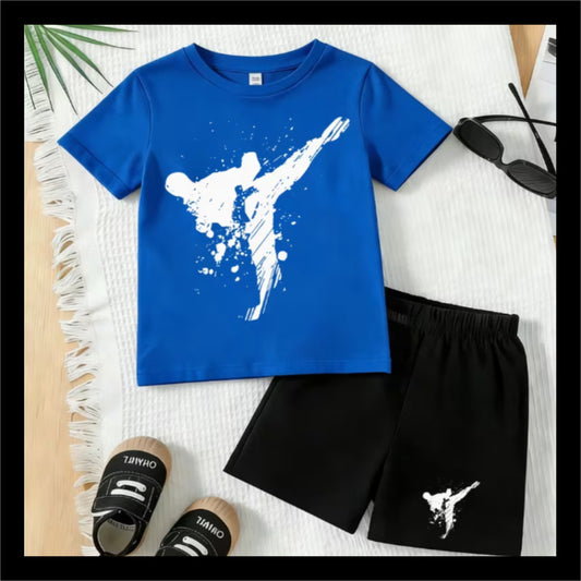Boys TShirt and Shorts Combo TS304