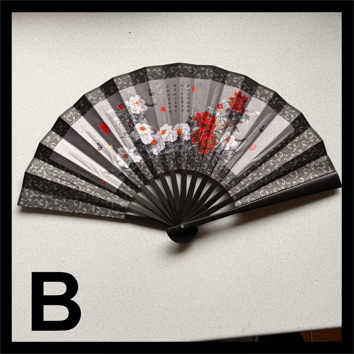 Satin fan