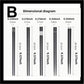Chop Sticks - Fibreglass ME022 (5prs)