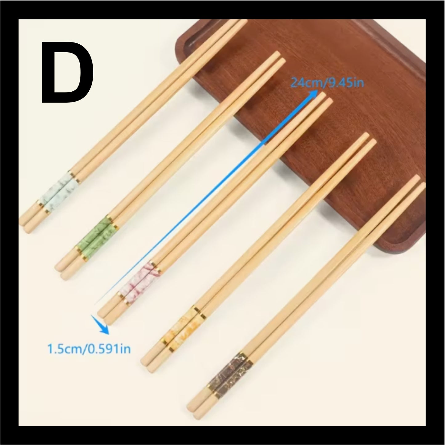 Chop Sticks - Fibreglass ME022 (5prs)
