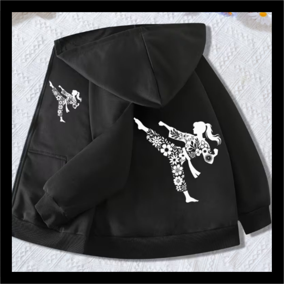FLOWER GIRL HOODIE - HD014