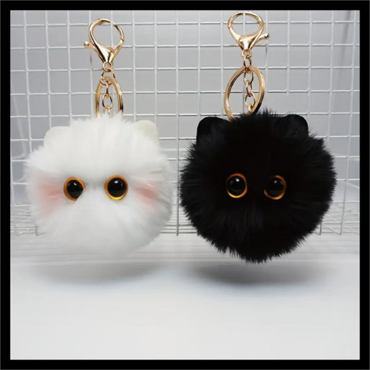 Fluffy Keyring