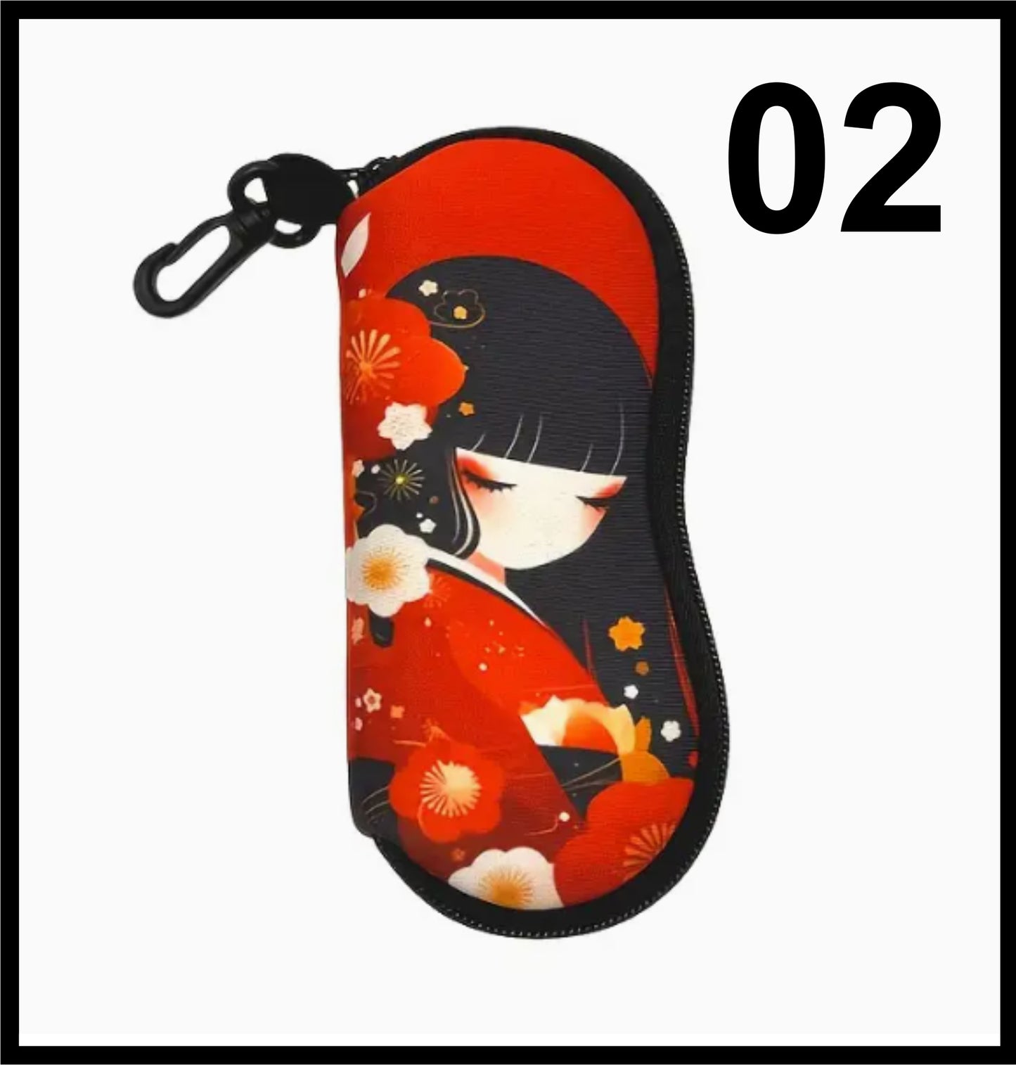 Kokeshi Glasses Case