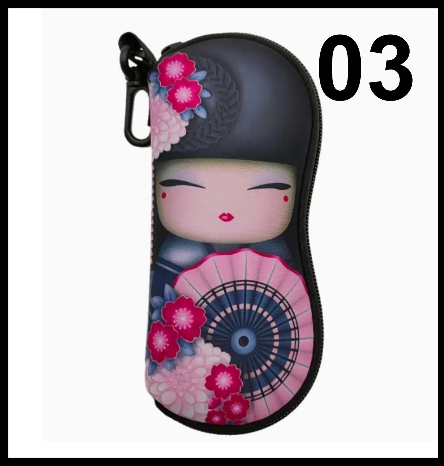 Kokeshi Glasses Case