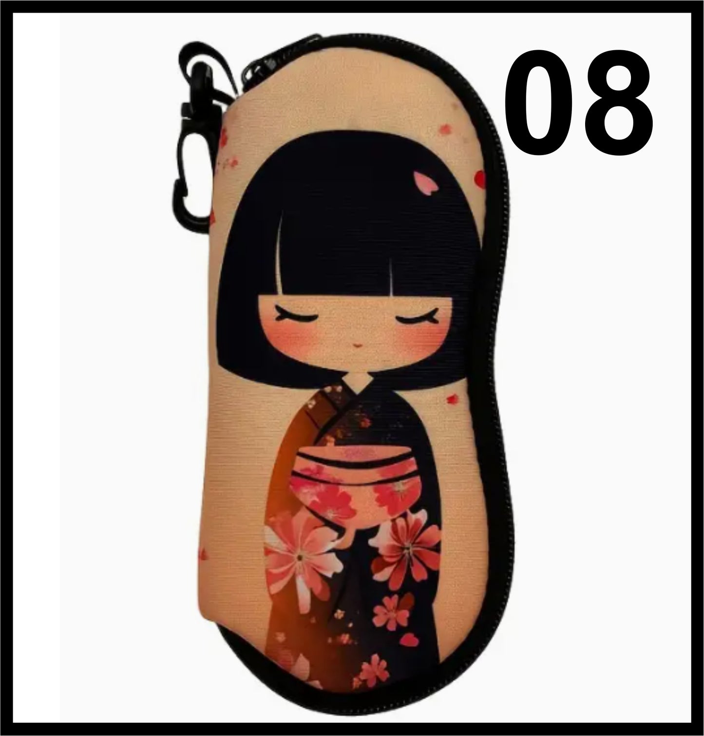 Kokeshi Glasses Case