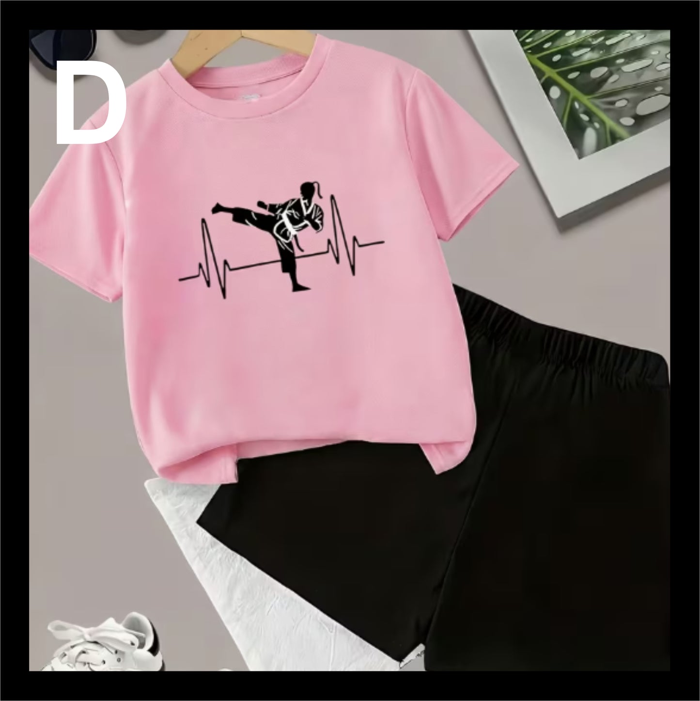 Girls TShirt & Shorts/Pants Combo TS303