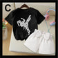 Girls TShirt & Shorts/Pants Combo TS303
