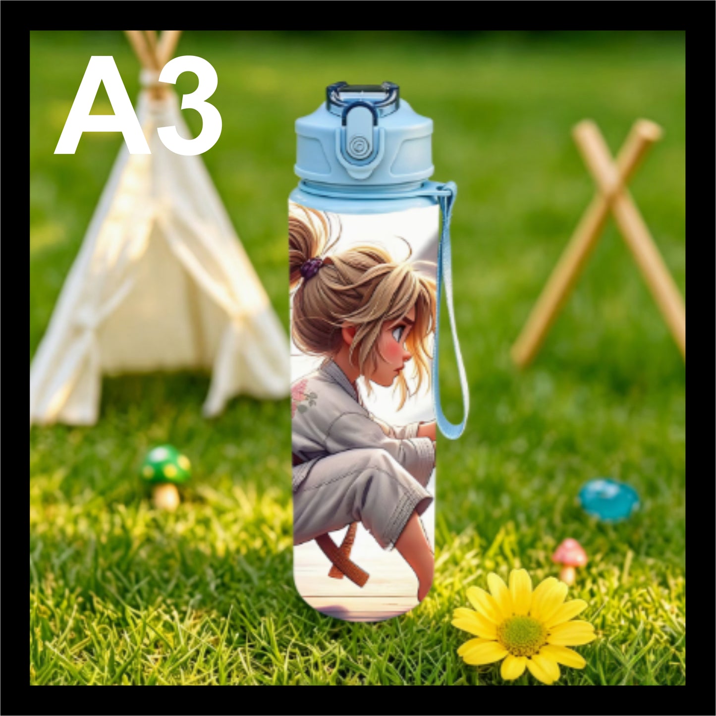 Plastic Water Bottle 1pc ME001