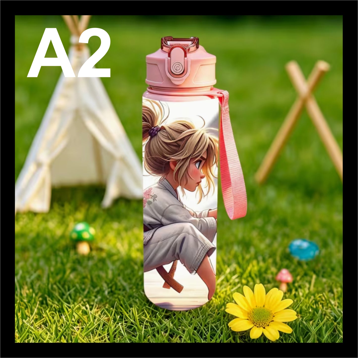 Plastic Water Bottle 1pc ME001