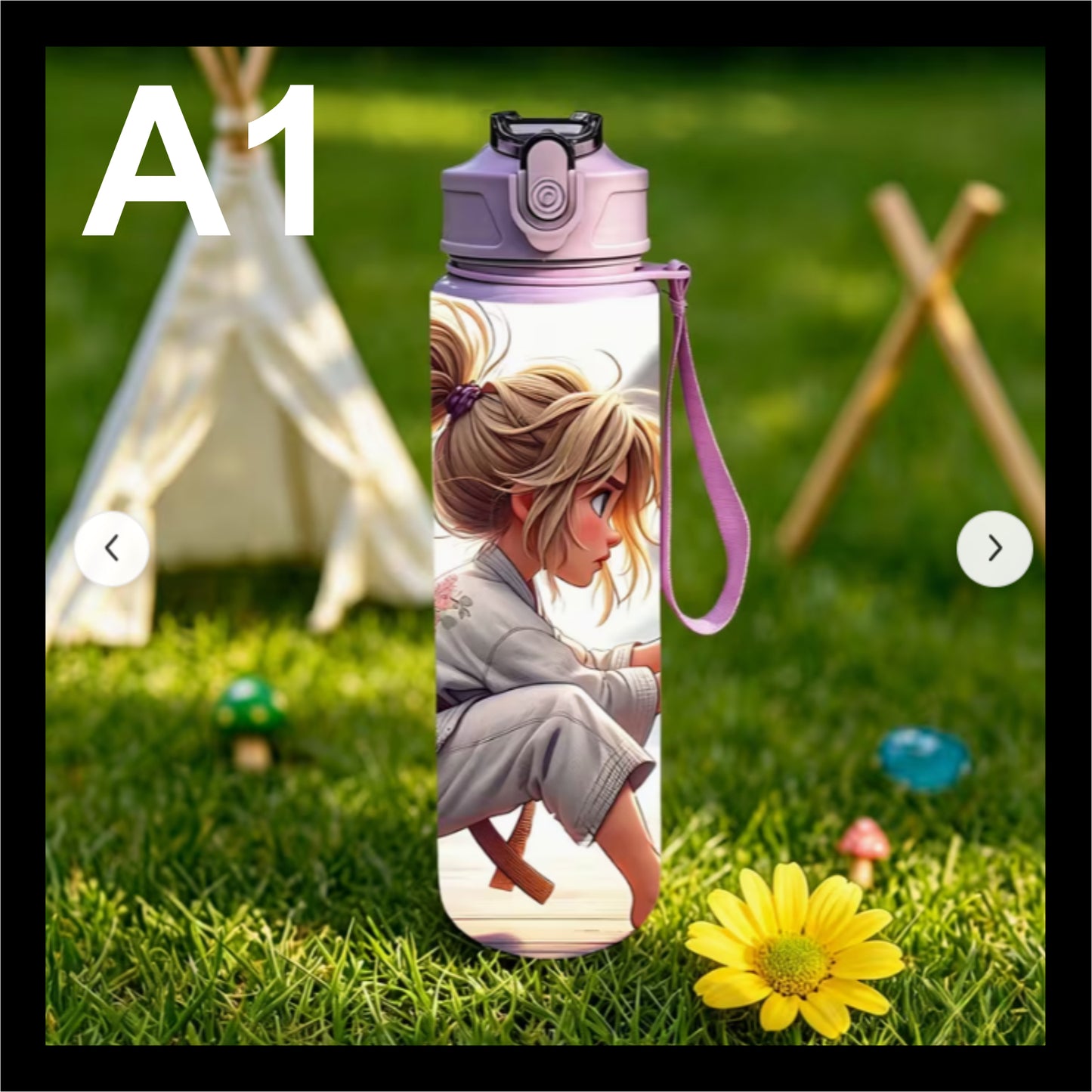 Plastic Water Bottle 1pc ME001