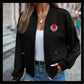 Ladies JKA Branded Stretch Bomber Jacket J019
