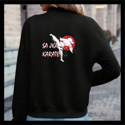 Ladies JKA Branded Stretch Bomber Jacket J019