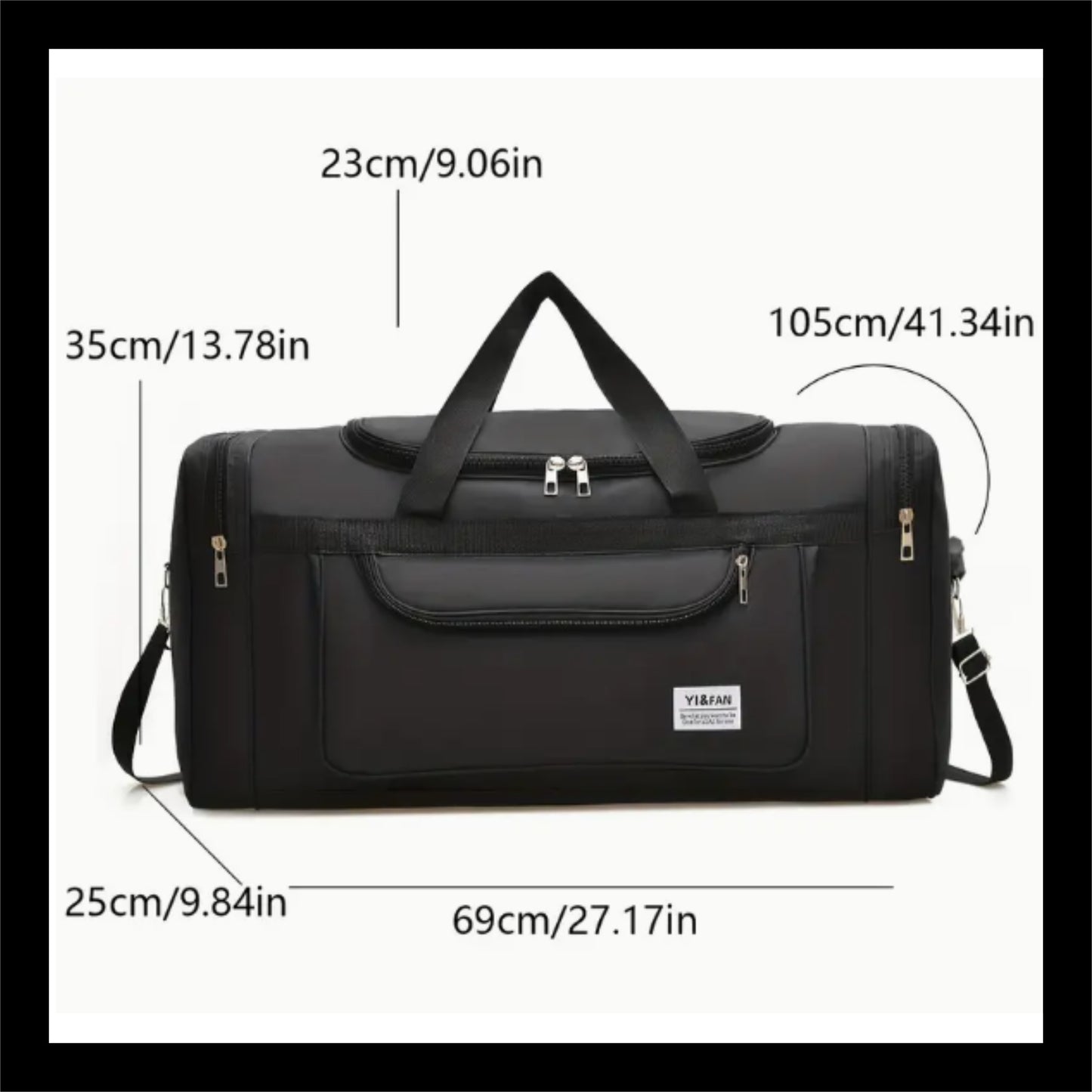 SA JKA Oxford Extra Large Sports Bag CB010