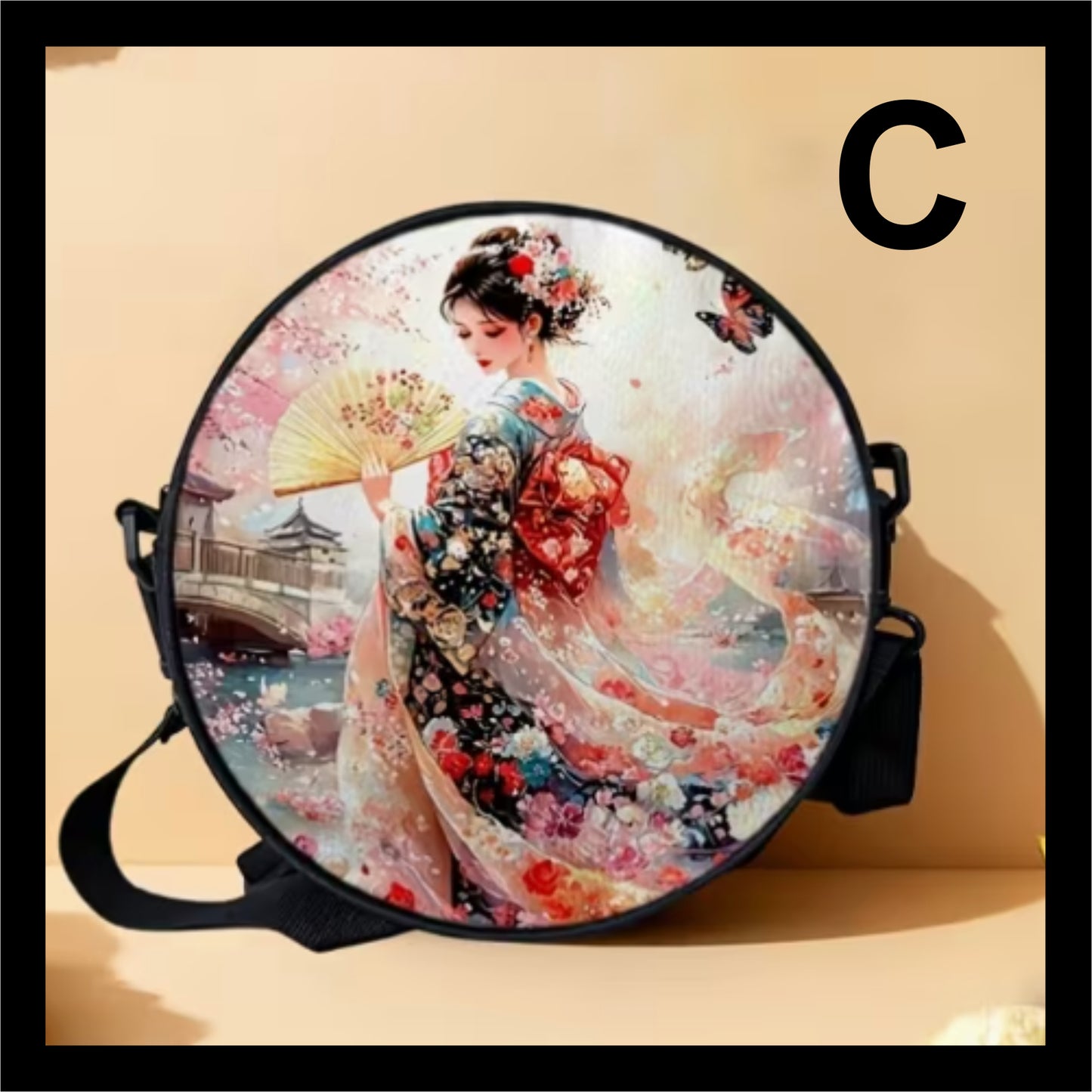 Round Cross Body Bag CB001