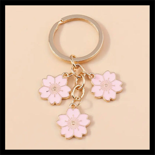 K012 Sakura Keyring