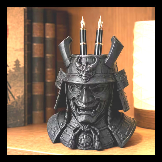 Samurai Helmet Pen Holder MR002