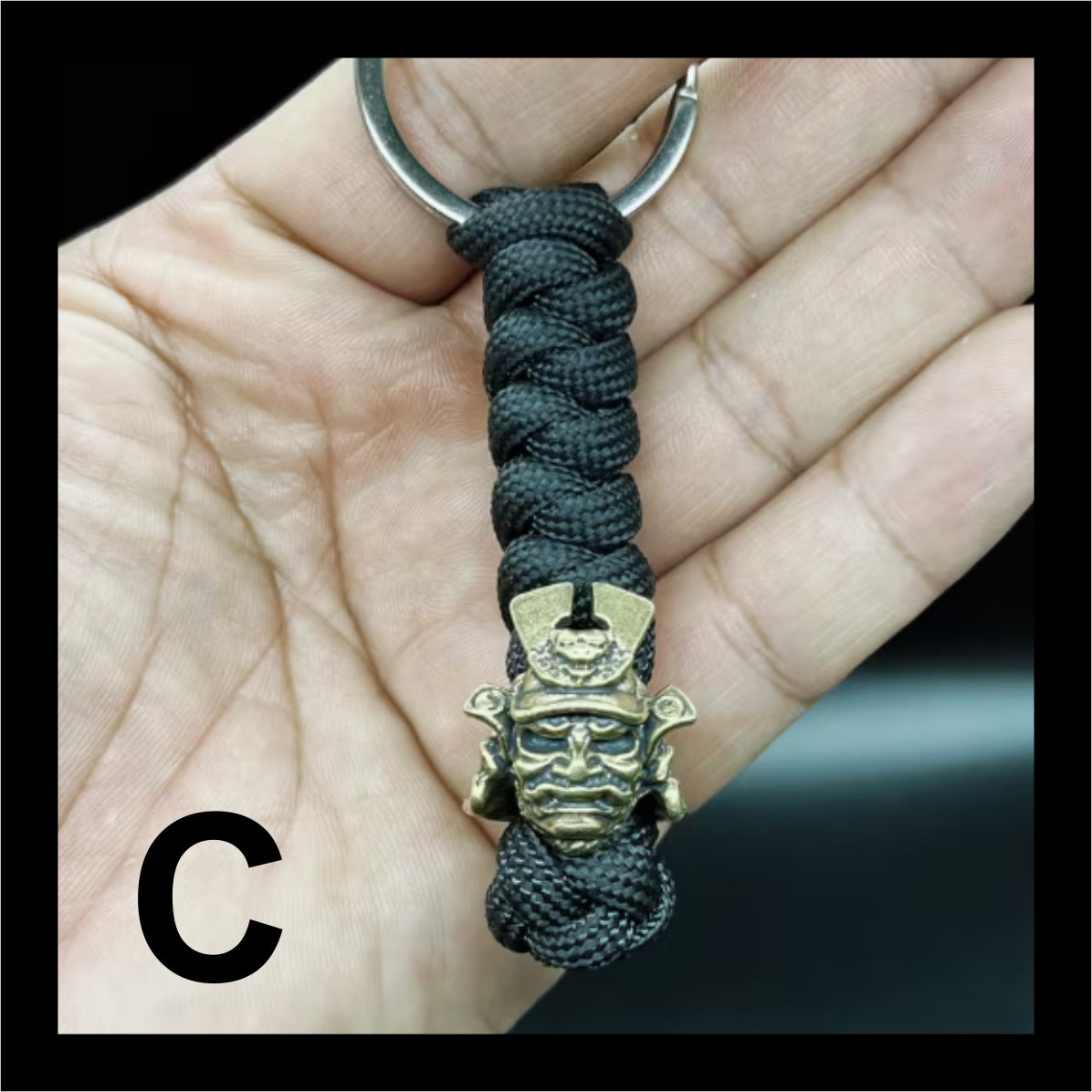 Vintage Woven Keychain K016
