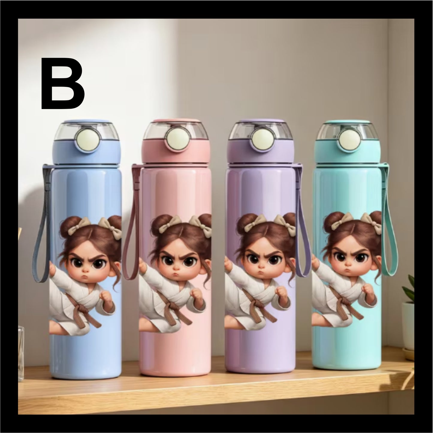 Plastic Water Bottle 1pc ME001