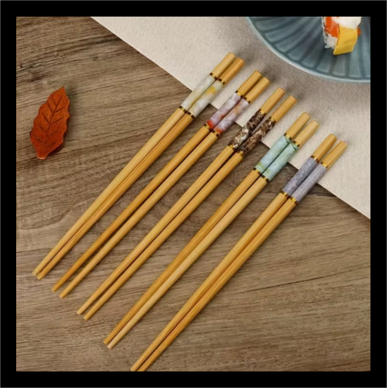 Chop Sticks Bamboo (5prs) ME025