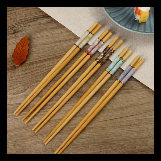Chop Sticks Bamboo (5prs) ME025