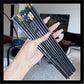 Chop Sticks - Black and Gold (5prs) ME023