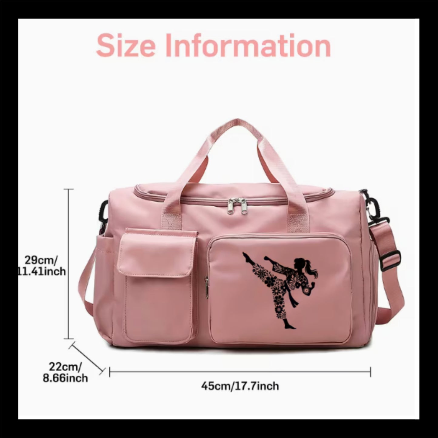 Flower Girl Sports Bag SB009