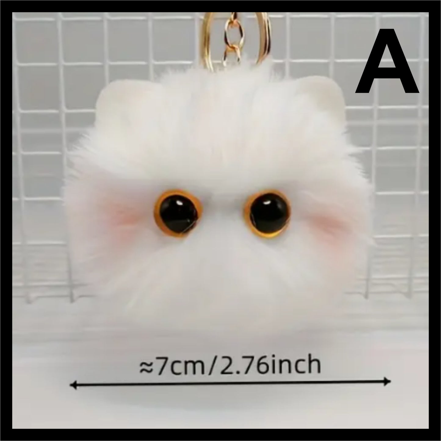 Fluffy Keyring