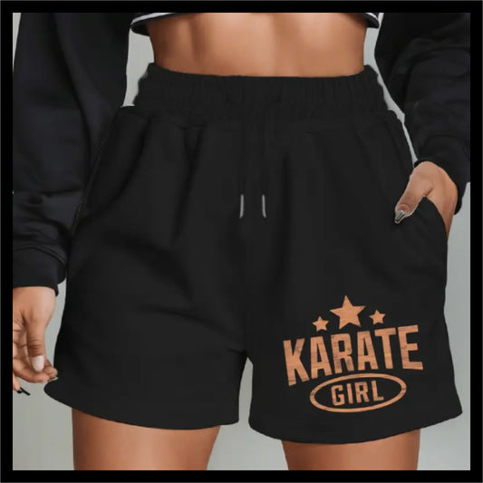 Karate Girl Shorts - BOT006