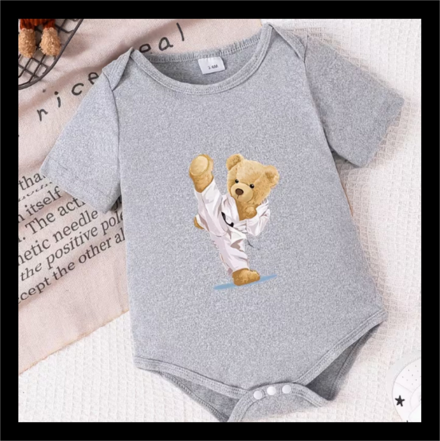 BC001 BABY TEDDY ONESIE
