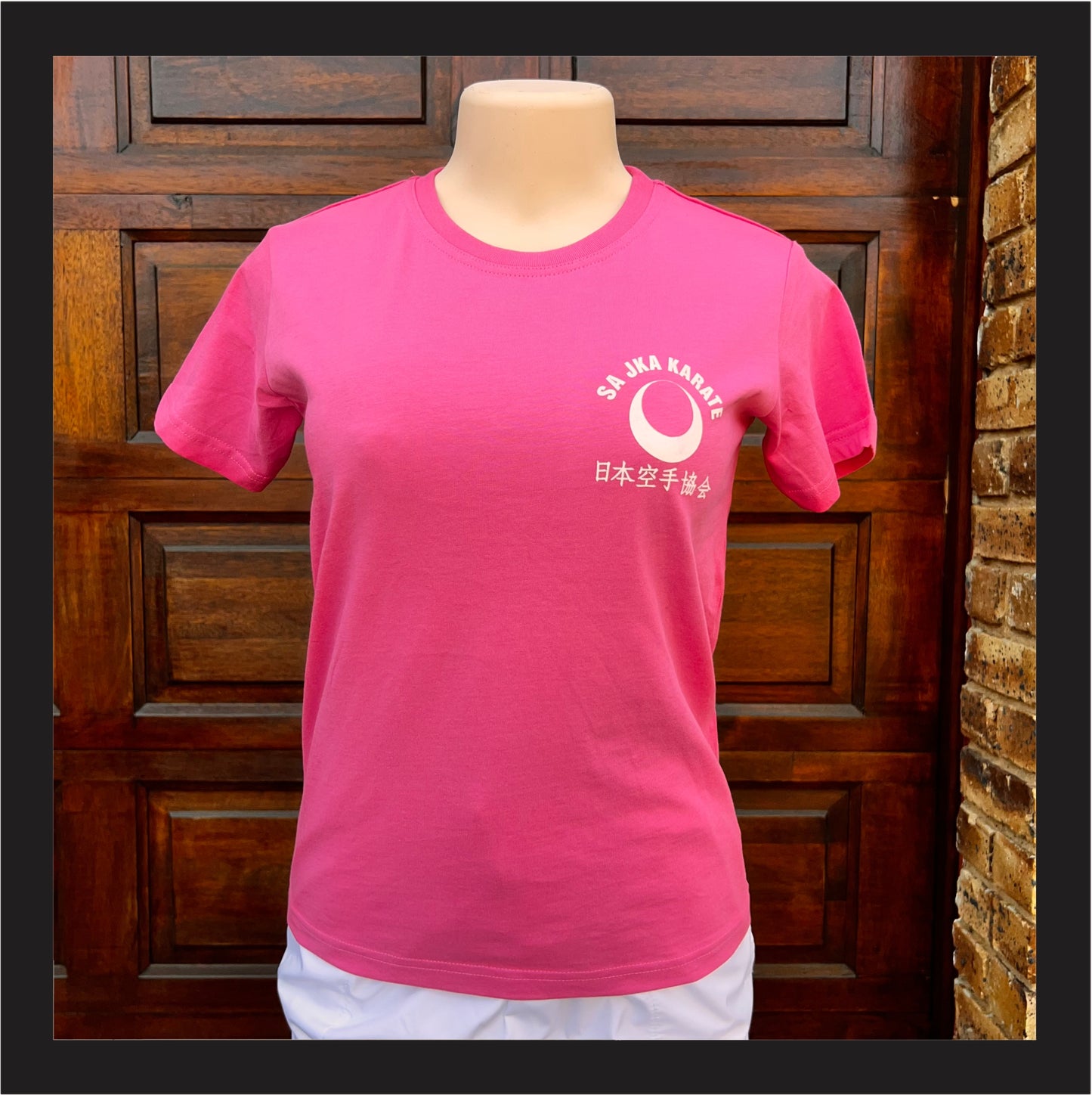 SA JKA T-Shirt - Dark Pink Ladies