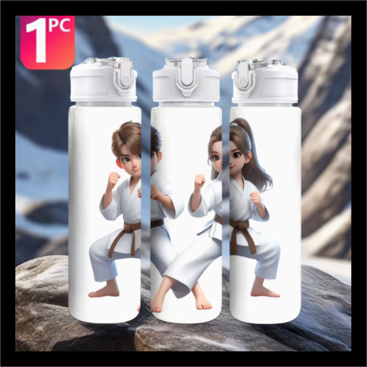 Plastic Water Bottle 1pc ME001