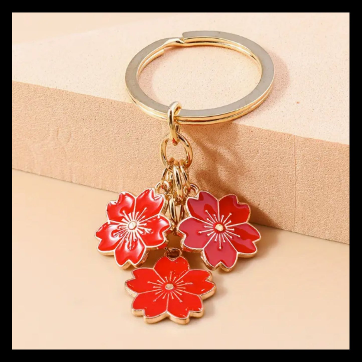 K012 Sakura Keyring