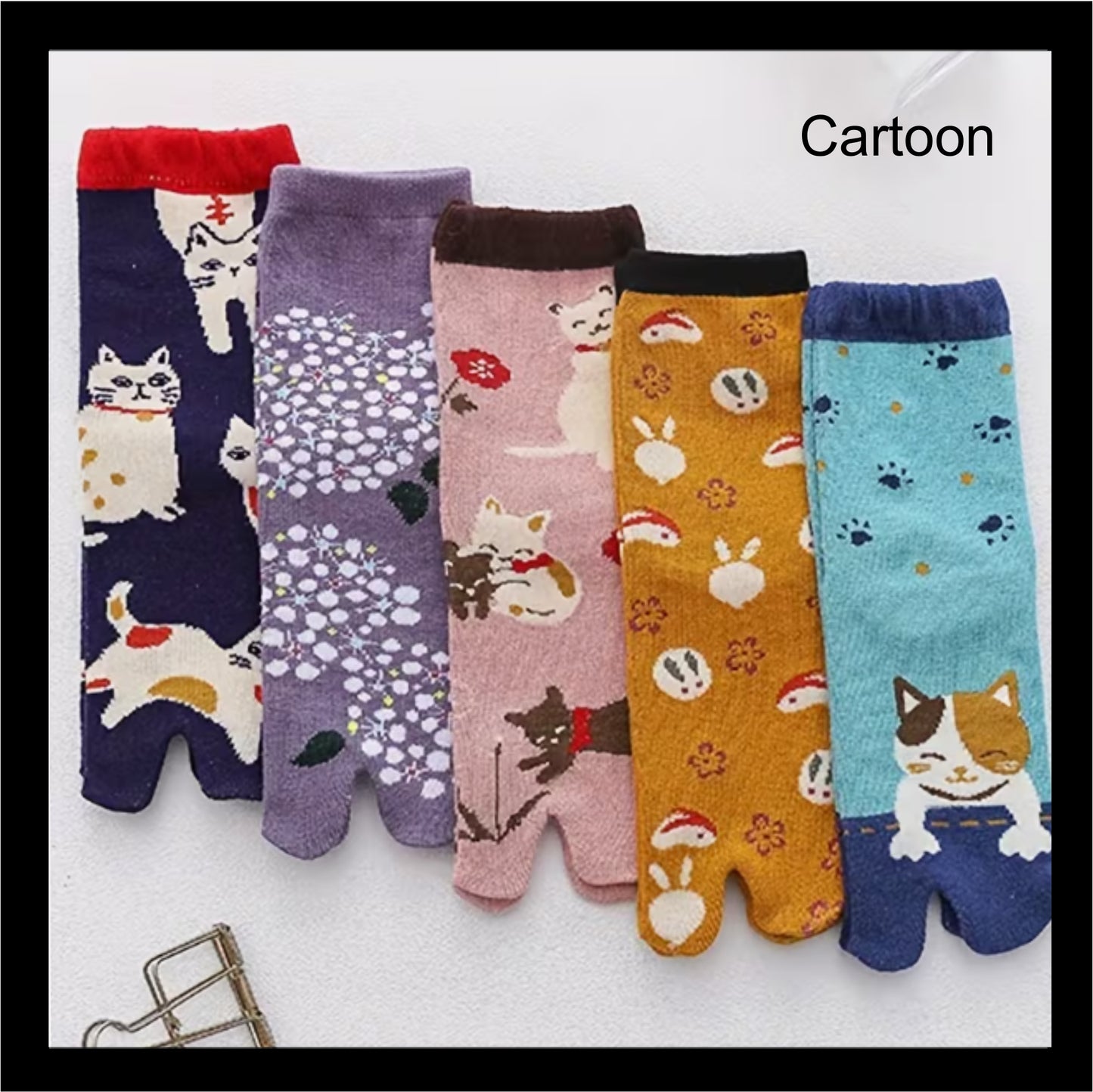 Tabi Split Toe Socks