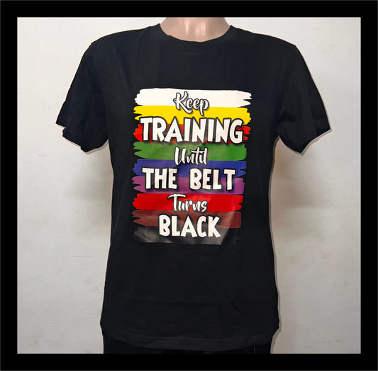 SA JKA T-Shirt - Train Till It Turns Black