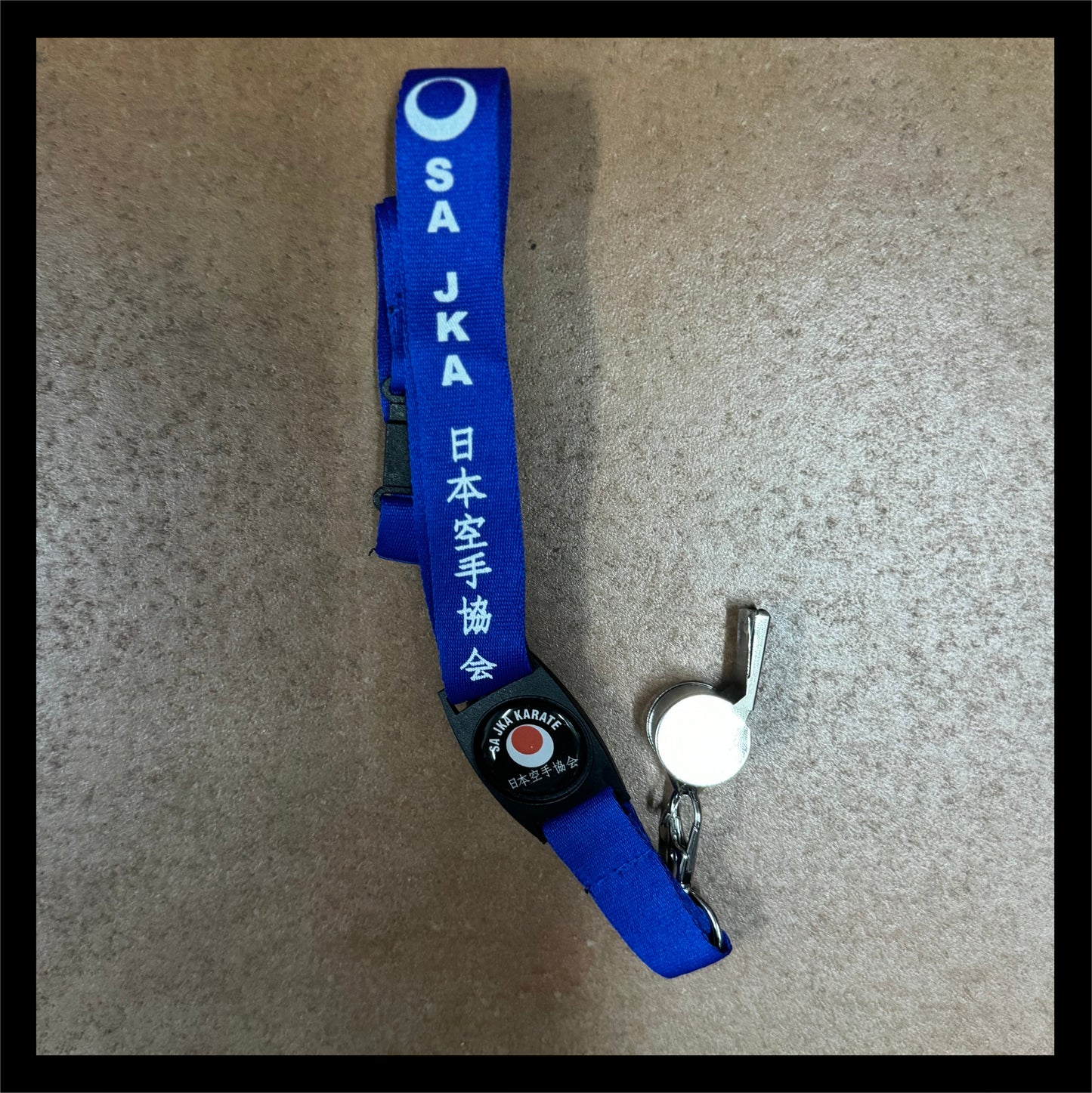 Whistle and SA JKA Branded Lanyard