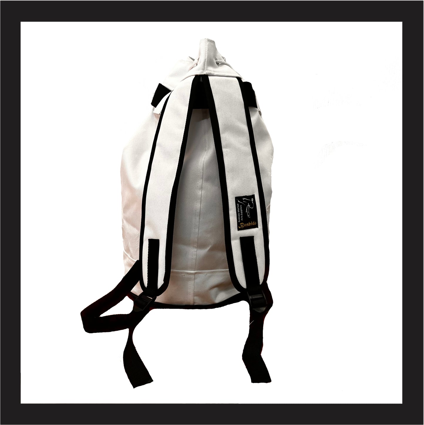 White Gi Sports Tube Backpack