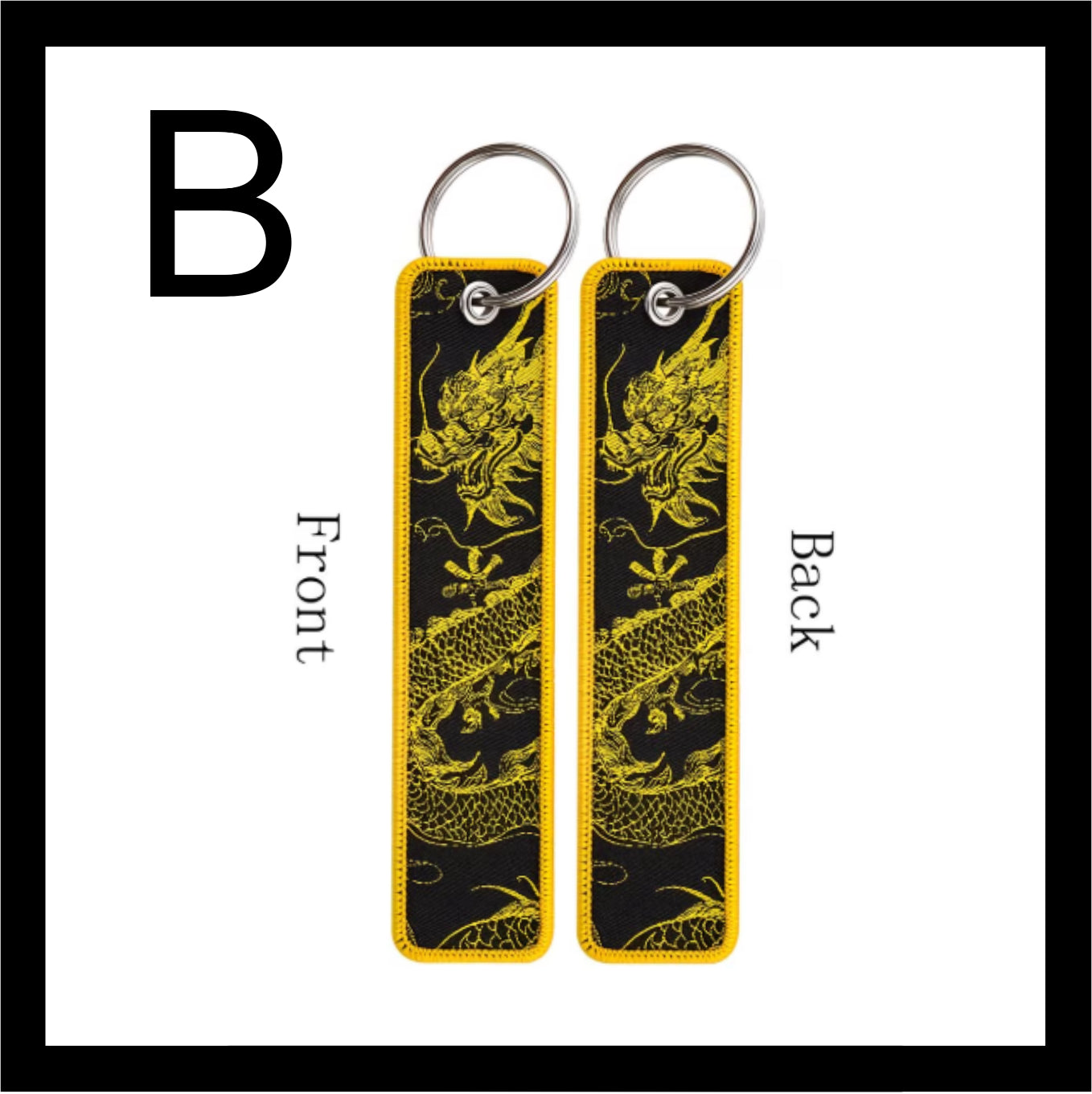 Woven Lanyard Keyholder K018