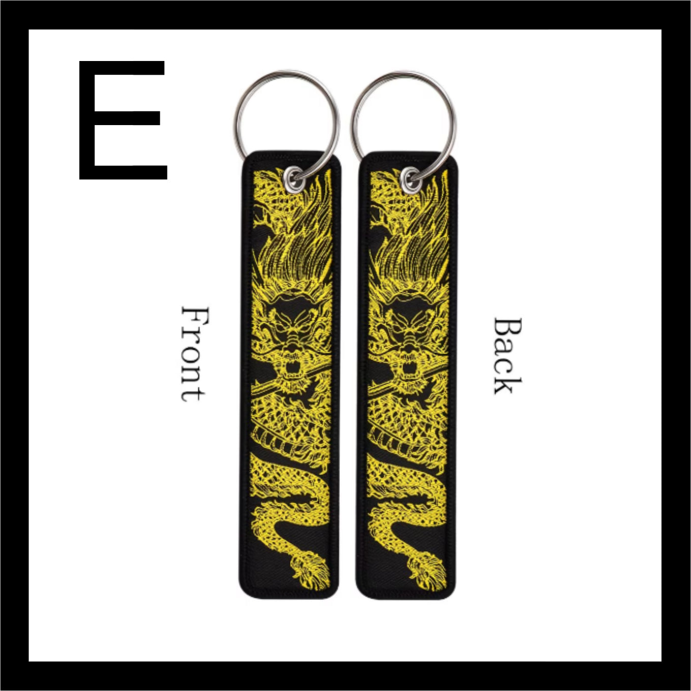 Woven Lanyard Keyholder K018