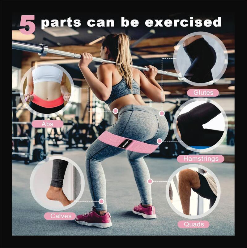 Booty Bands with carry bag