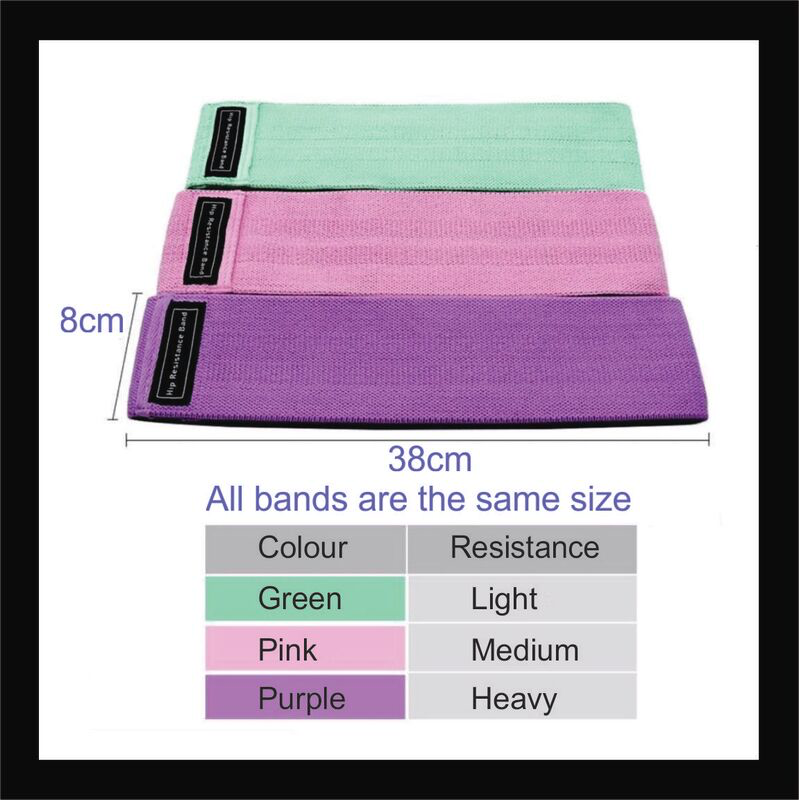 Booty Bands with carry bag